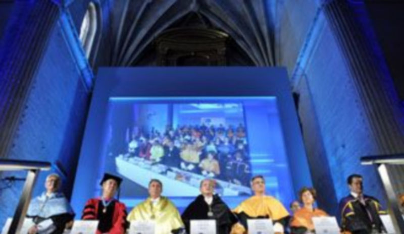Ceremonia de inauguración del curso. / JUAN MARTÍN