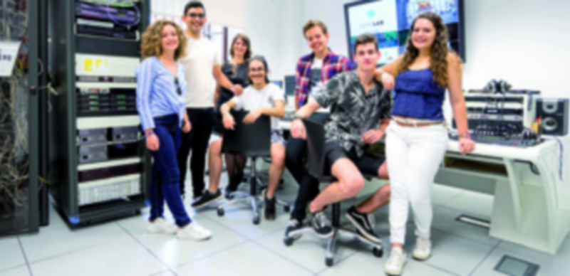 La estudiante Cheyenne Uribe