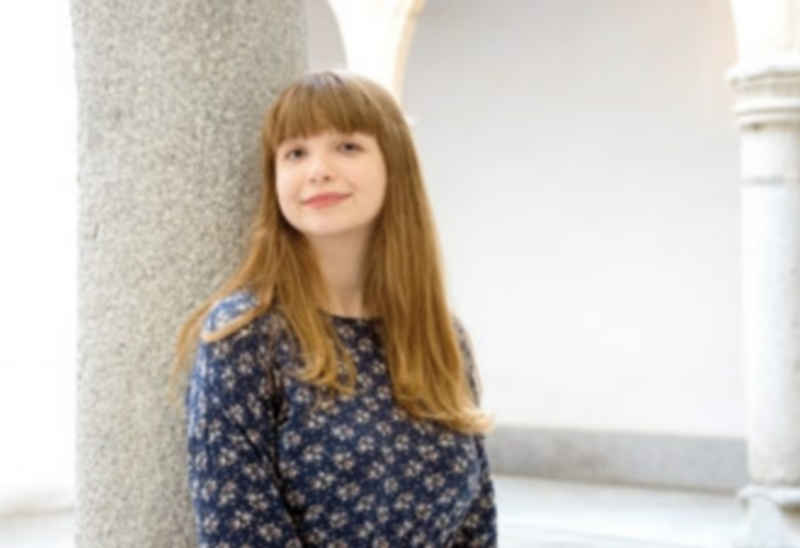 La estudiante Oxana Pangina