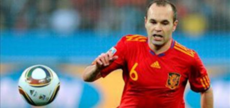 El centrocampista de la selección española Andrés Iniesta ./EFE