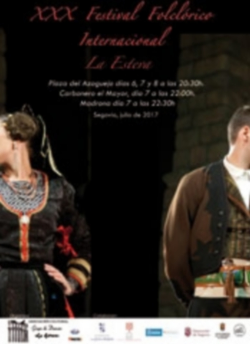 Cartel del XXX Festival Folclórico Internacional La Esteva