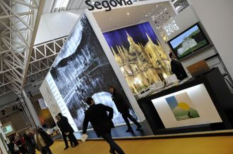 El stand de Segovia./ JUAN MARTÍN