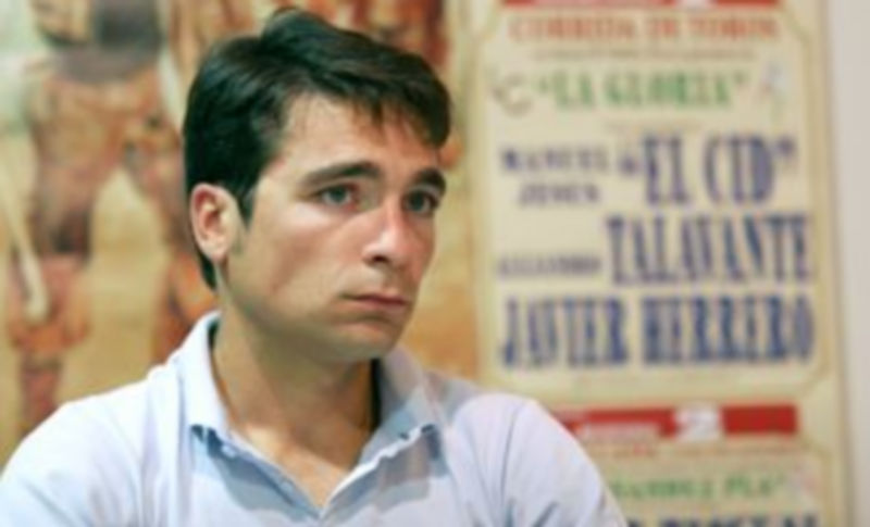 Javier Herrero durante la presentación./ GABRIEL GÓMEZ