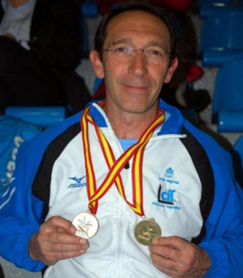 El atleta José María del Prisco