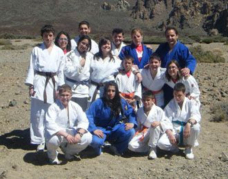 El grupo de judokas segovianos