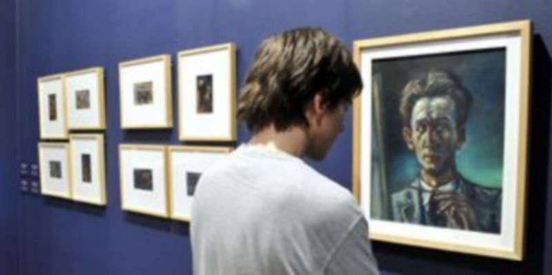 La exposición puede visitarse en el Torreón hasta el 30 de mayo. / JUAN MARTÍN