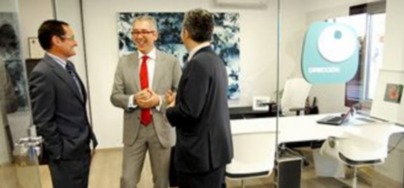 Un momento de la inauguración. / A. BENAVENTE