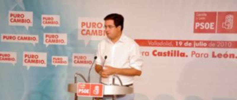 El secretario autonómico del PSOE de Castilla y León