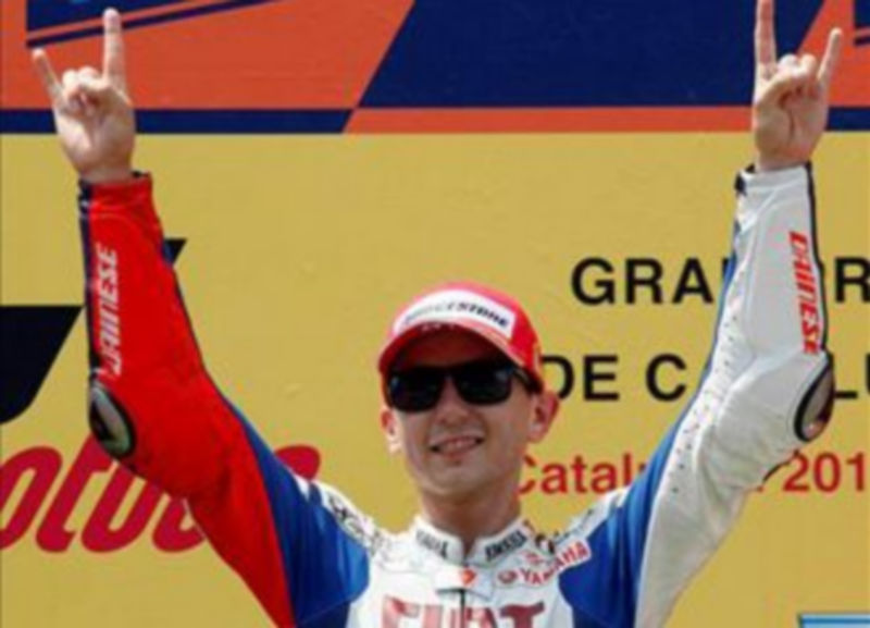 El piloto español Jorge Lorenzo (Yamaha)