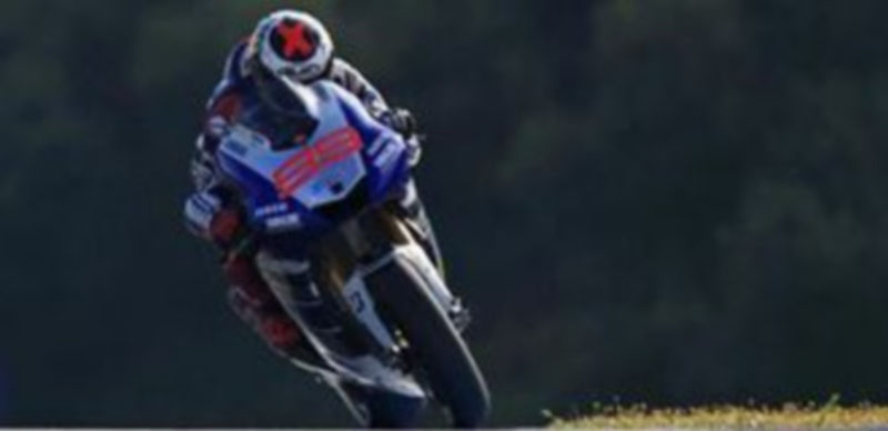 Jorge Lorenzo durante los entrenamientos en Jerez./Europa Press