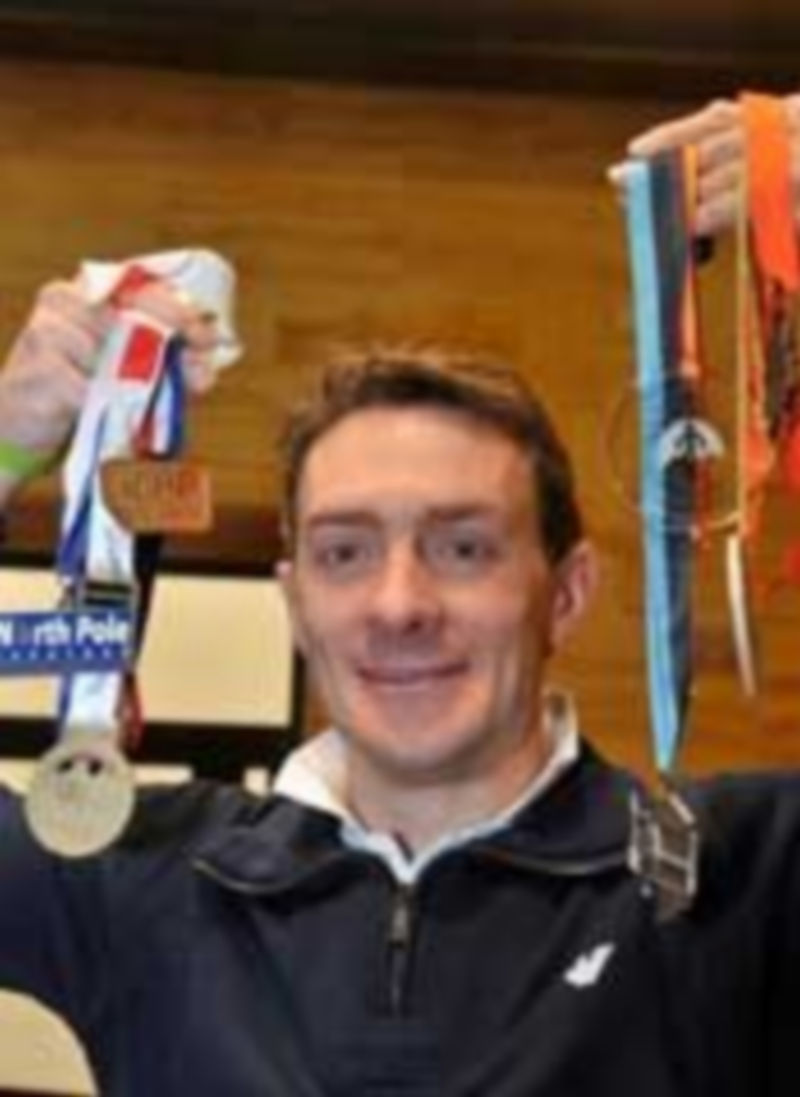 El atleta Luis Alonso