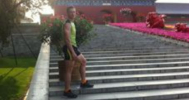 El atleta Luis Alonso