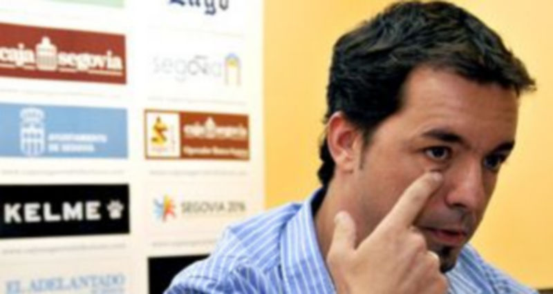 Un instante de la rueda de prensa de esta tarde. / JUAN MARTÍN