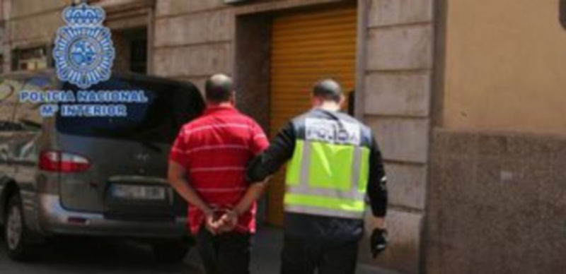 Detenidos en Mallorca./EUROPA PRESS