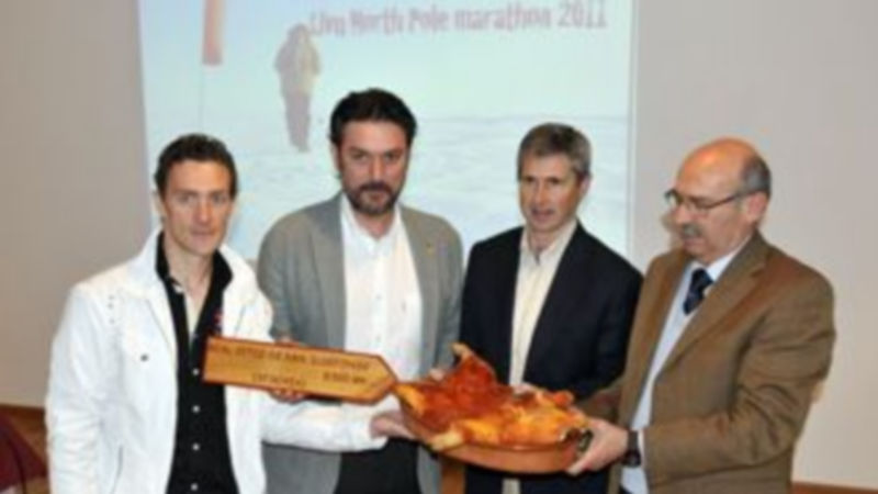 El atleta Luis Alonso