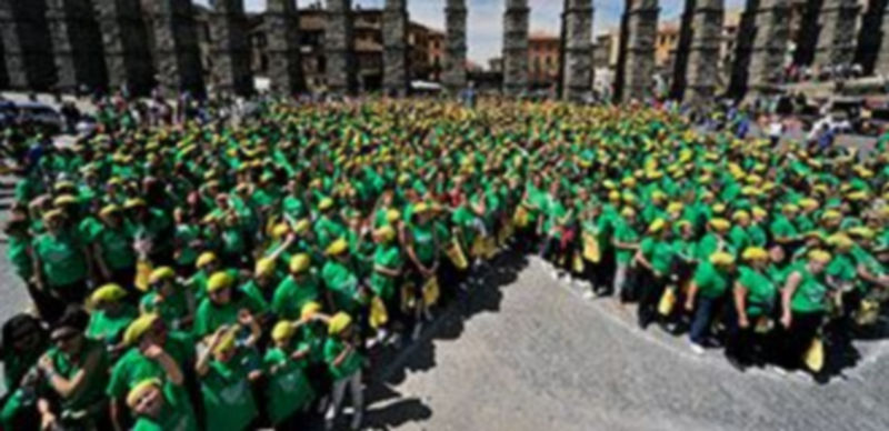 Miles de mujeres han participado en la sexta edición de la Marcha./Kamarero