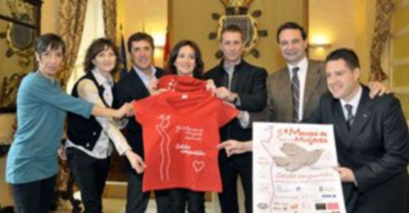 Imagen de la presentación de la Marcha de Mujeres