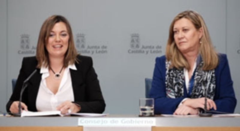 La consejera de Economía y Hacienda de la Junta de Castilla y León