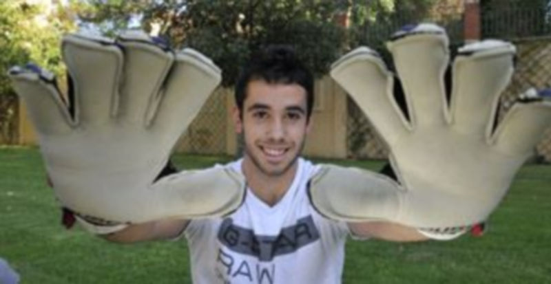 Mario Cardiel se muestra ilusionado ante la posibilidad de defender la potería gimnástica en Miranda de Ebro. / Juan Martín