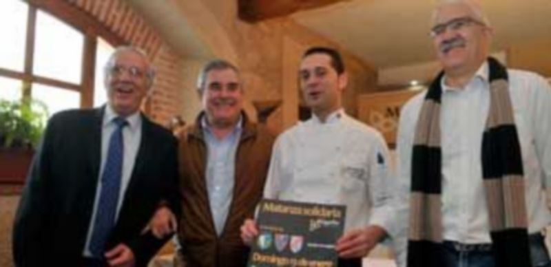 Un momento de la presentación de la matanza.