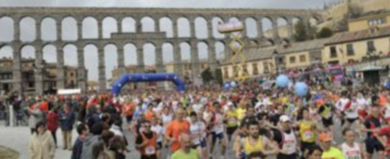 La próxima Media Maratón de Segovia espera cerrarse en 3.700 inscritos. / Kamarero