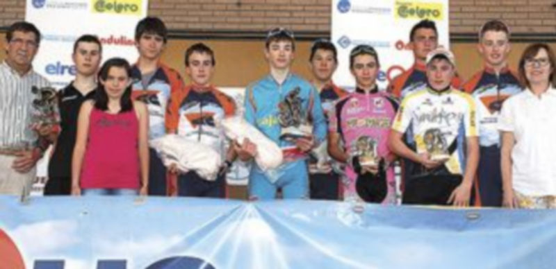 Pódium del Trofeo Carlos Melero