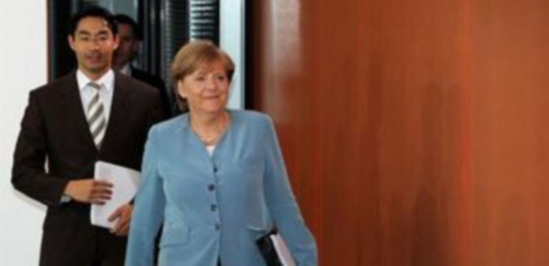 - La canciller alemana