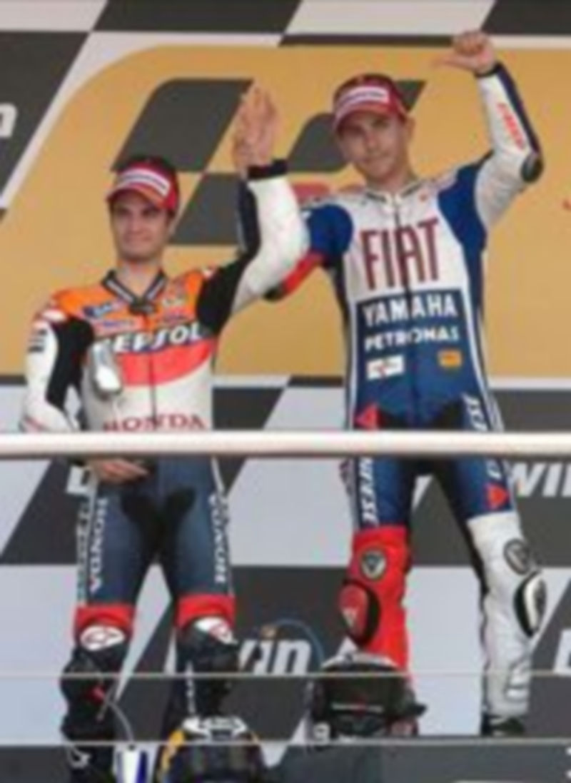 El piloto español de Yamaha