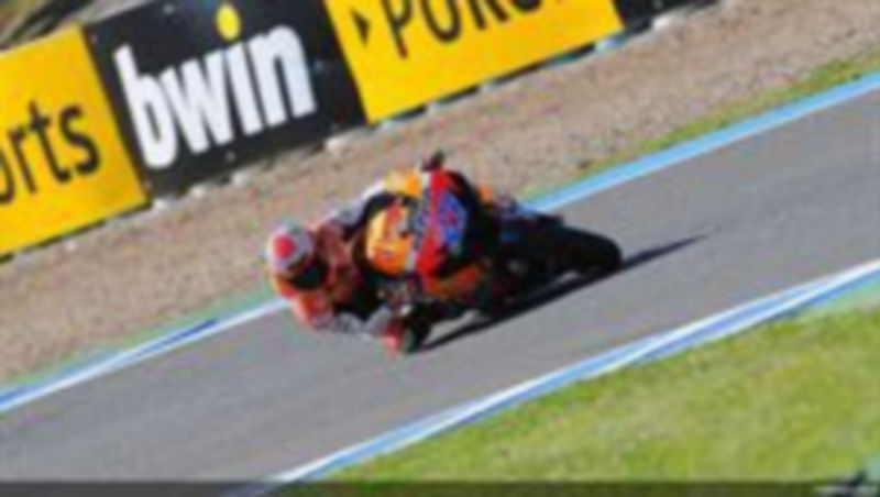 Casey Stoner trazando una curva./EUROPA PRESS.