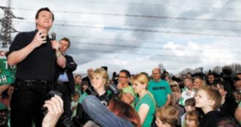 El candidato conservador en las elecciones británicas