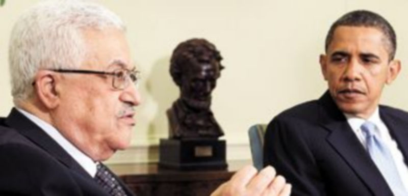 Abu Mazen y Barack Obama