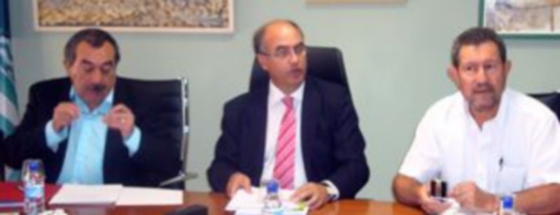 Un momento de la rueda de prensa de presentación de los aucerdos de la Federación