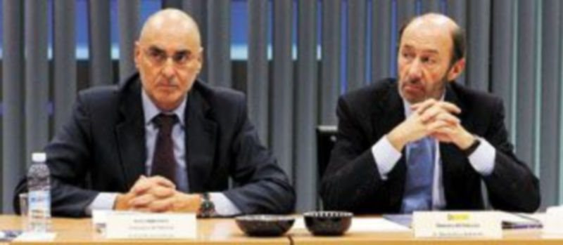 Rodolfo Ares y Alfredo Pérez Rubalcaba