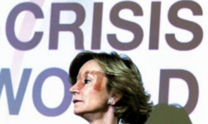 La ministra de Economía y Hacienda