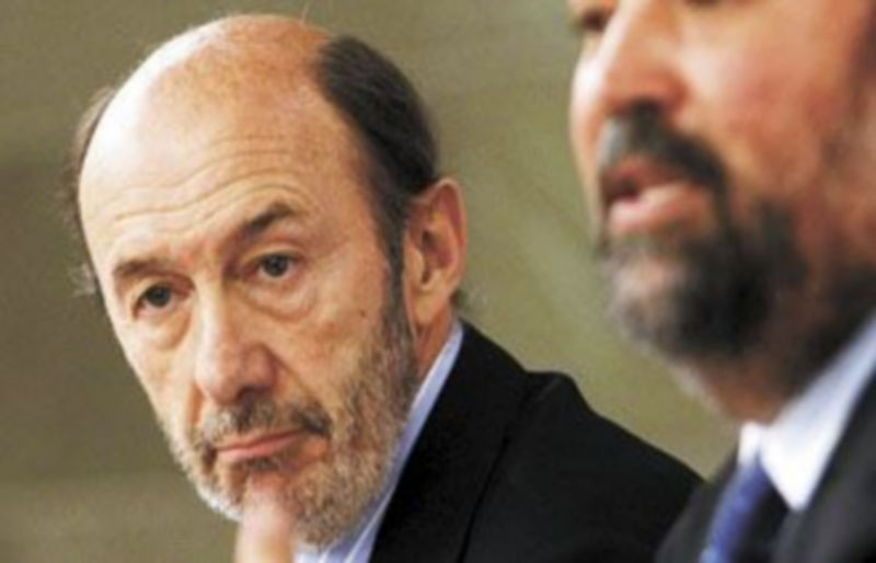 El ministro Rubalcaba