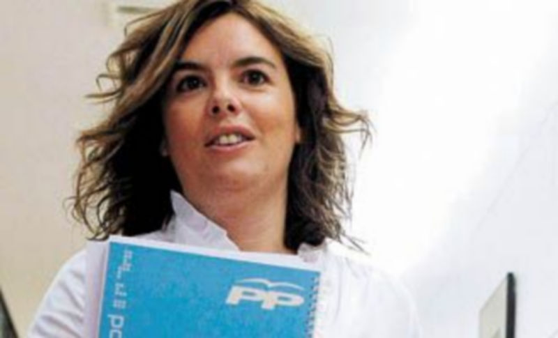 La portavoz del grupo parlamentario del PP en el Congreso de los Diputados