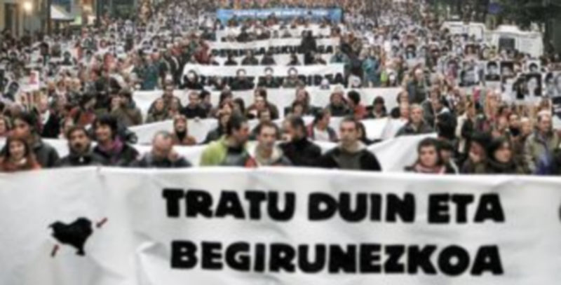 La izquierda ‘abertzale’ ha logrado que el Gobierno vasco autorice la marcha