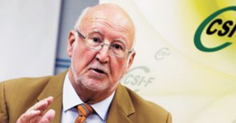 El presidente del CSI-CSIF