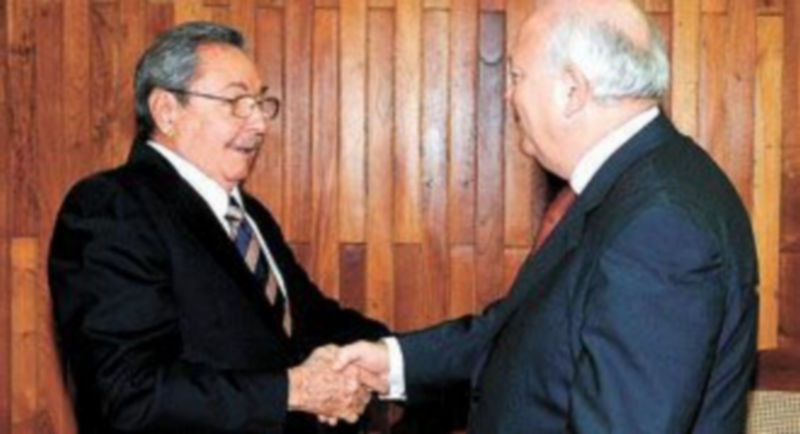 El presidente de Cuba