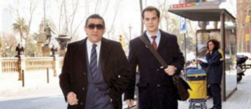 Jaime Martínez-Bordiú (i) fue arrestado el pasado mes de enero por una pelea de tráfico. / Efe