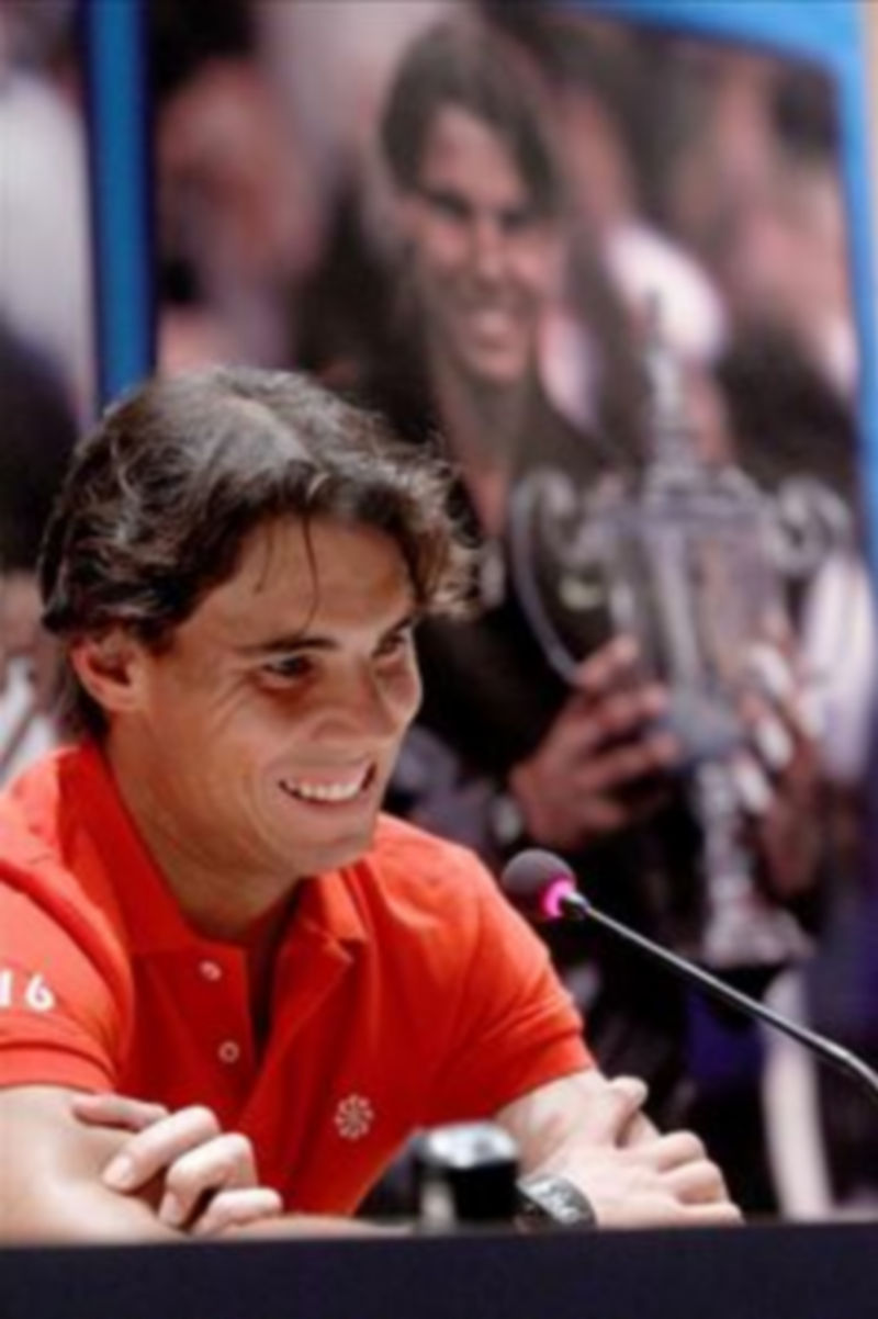 El tenista Rafa Nadal