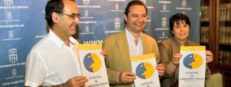 El alcalde y el director del festival