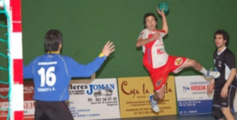 El jugador navero Alberto García