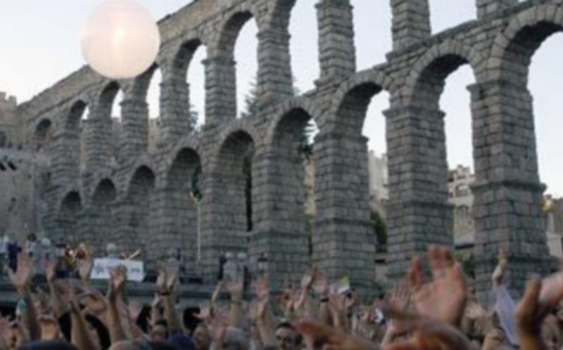 Un momento de la realización de la fotografía /A.M.