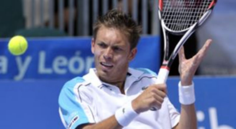 Mahut en una imagen de archivo en el Open de Castilla y León./ KAMARERO