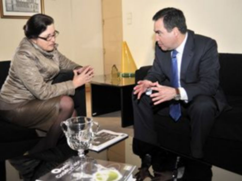 Áurea Juárez y Javier Martínez