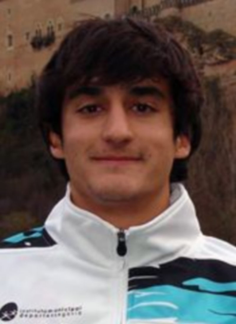 El atleta Óscar Rodríguez.