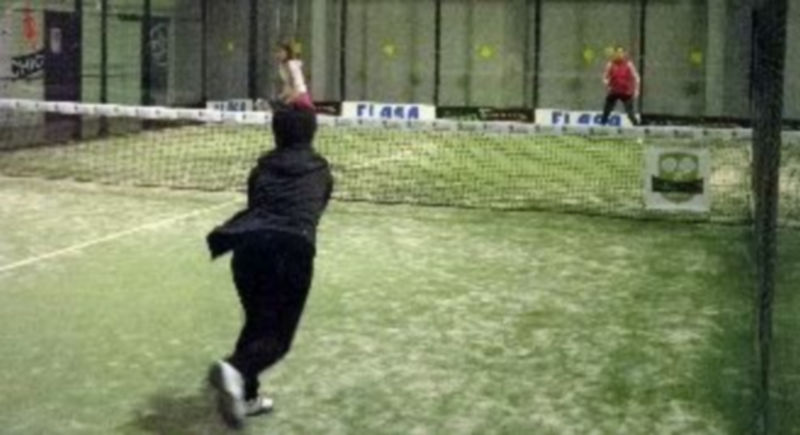 Imagen de uno de los encuentros disputados ayer