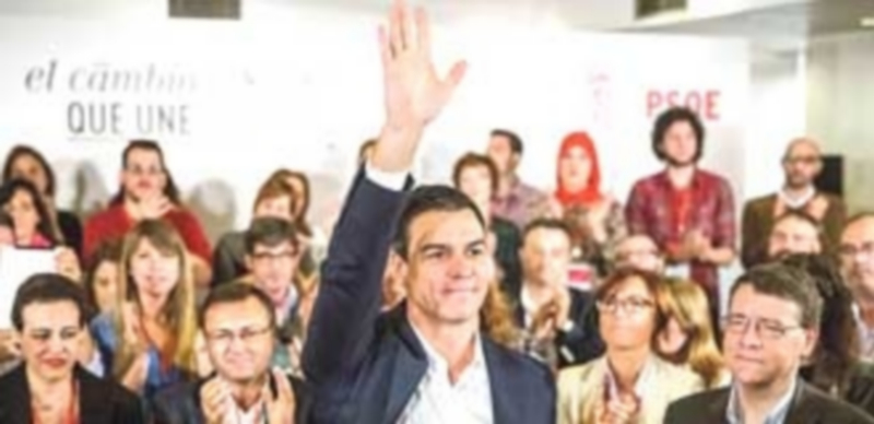 Pedro Sánchez reivindica el programa del PSOE para dar trabajo a los jóvenes 1 El líder del PSOE
