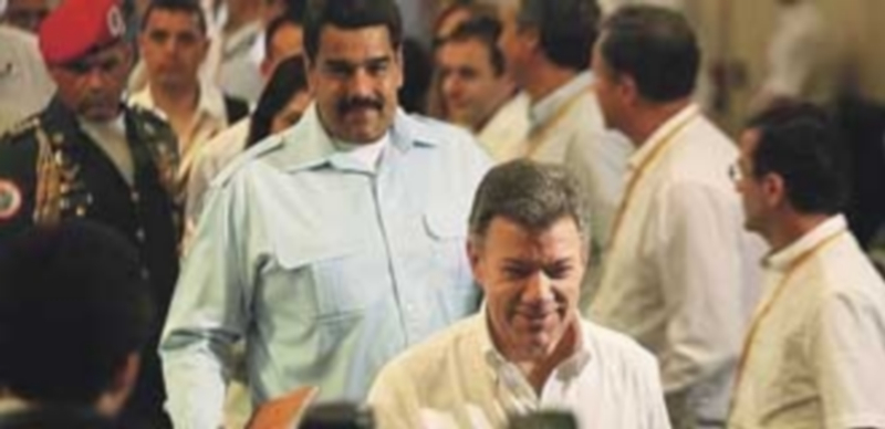 Maduro y Santos acuerdan el retorno de los embajadores 1 El presidente de Colombia